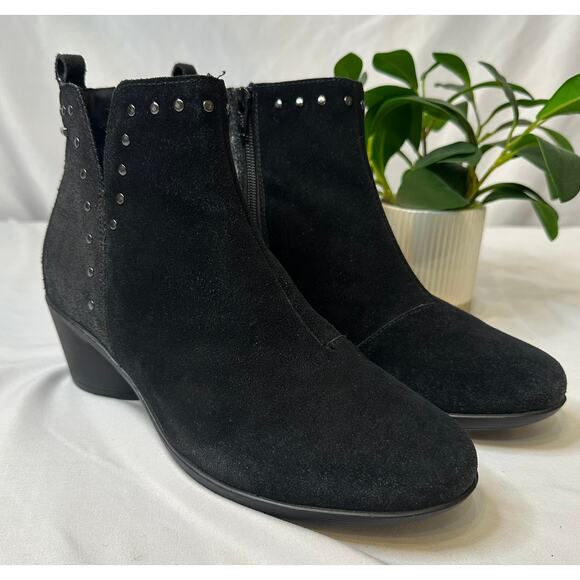 Romika by Josef Seibel Daisy 01 Black Leather Waterproof Ankle Boots Size 9.5 - Picture 1 of 7